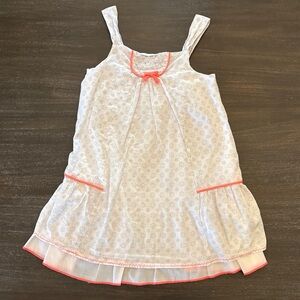 Maggie's & Zoe Girls White Summer 4T Dress